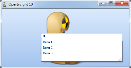 Autocomplete from a custom list