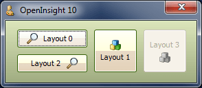 Button with disabled glyph