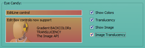 EDIT Control with translucent background image