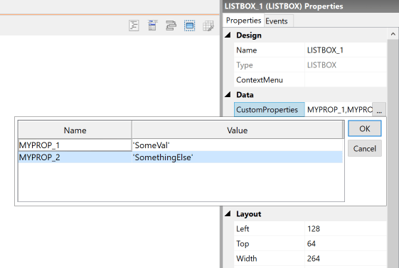 CustomProperties Property