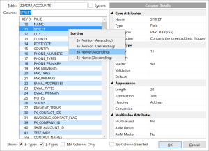 Databinding context menu